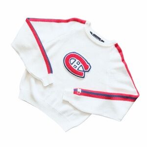 Vintage 90s STARTER Montreal Canadiens Knit Sweater